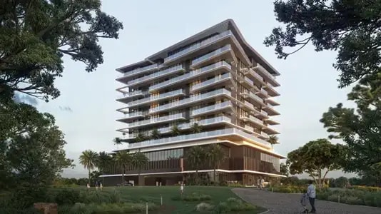 Impressie van Isolana Residences Dubai Islands, woningen van Hayaat Developments in Dubai Islands, Dubai