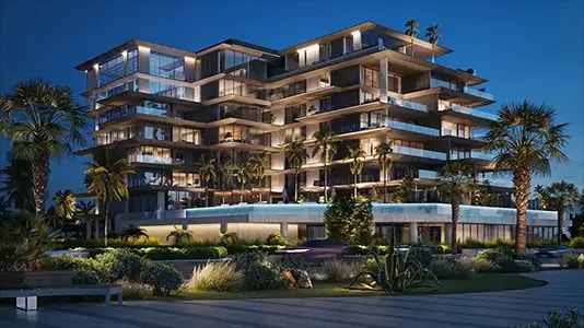 Impressie van Omoria Hotel Residences at Dubai Islands, woningen van Innovate Development in Dubai Islands, Dubai