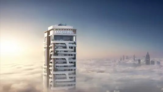Impressie van Madain Tower Dubai Marina, woningen van Mada'in Properties in Dubai Marina, Dubai