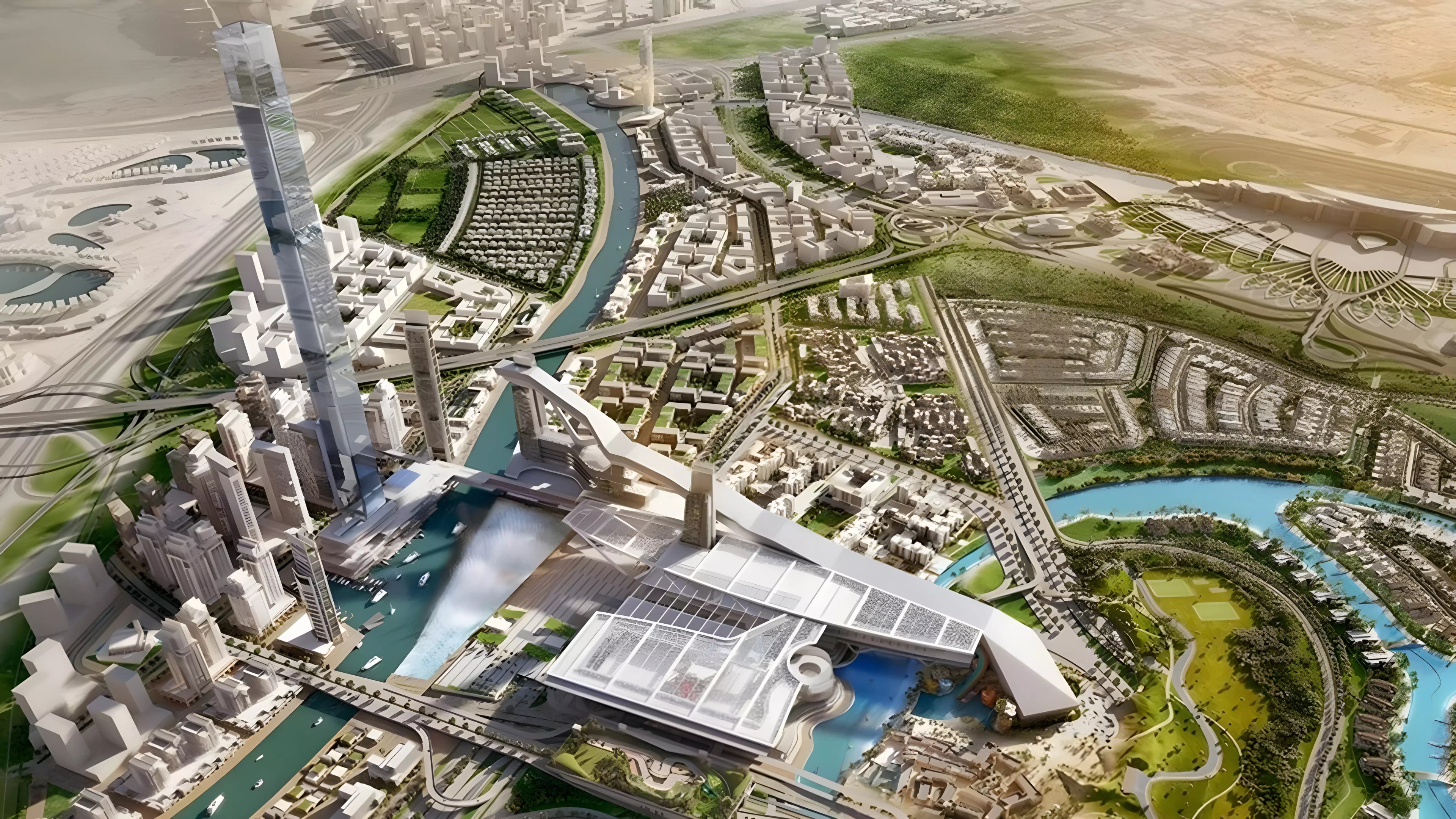 Impressie van Noore, appartementen van Eight Square Developers in Mohammed Bin Rashid City, Dubai
