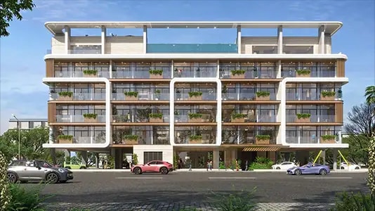 Impressie van One by Preston at Dubai South, appartementen van Preston in Dubai South (Dubai World Central), Dubai
