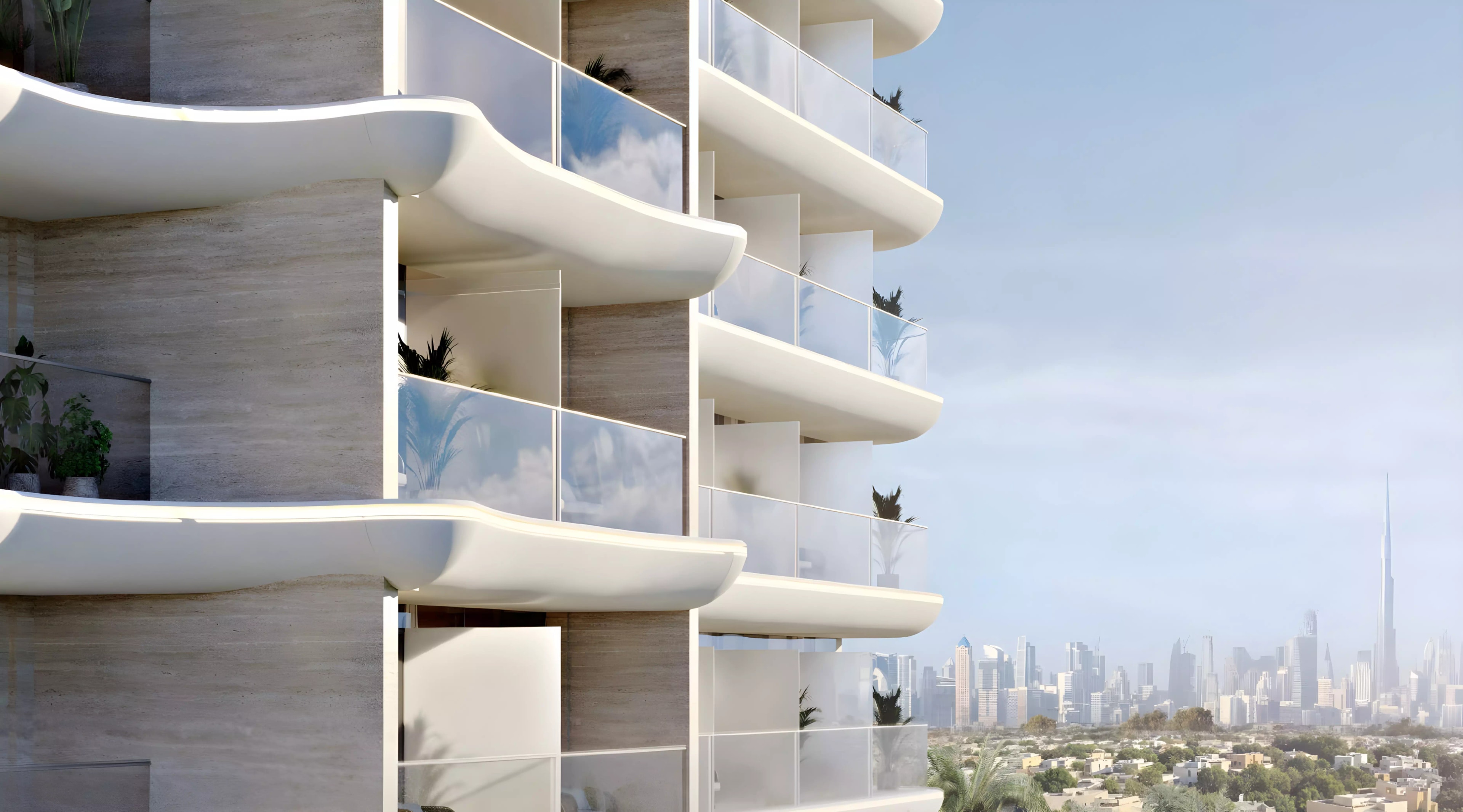Impressie van Rabdan Gardens, appartementen van Rabdan Developments in Jumeirah Garden City, Dubai