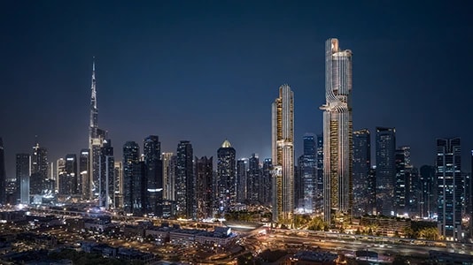 Impressie van Lumena Alta by Omniyat, woningen van Omniyat Group in Business Bay, Dubai