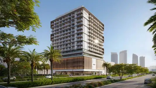 Impressie van 1Wood Residence 2 at JVC, woningen van Object 1 in Jumeirah Village Circle, Dubai