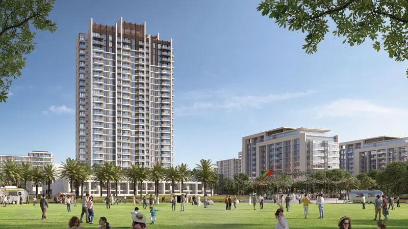 Impressie van Vida Residences at Dubai Hills Estate, woningen van Emaar Properties in Dubai Hills Estate, Dubai