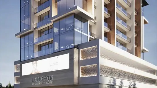 Impressie van Longfor International Center, woningen van Star Lang Development in International City, Dubai