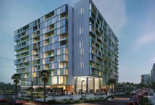 Impressie van The Pulse Residence Plaza, woningen van Dubai South in Dubai South (Dubai World Central), Dubai