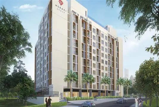 Impressie van Genesis Residences, woningen van Meraki in Al Barsha, Dubai
