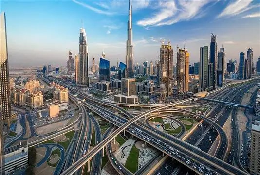 Impressie van Hera Tower, woningen van Titans Developers in Dubai Sports City, Dubai