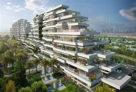 Impressie van Seventh Heaven, woningen van Al Barari in Al Barari, Dubai