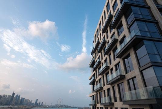 Impressie van Palme Couture Residences, woningen van Innovate Development in Palm Jumeirah, Dubai
