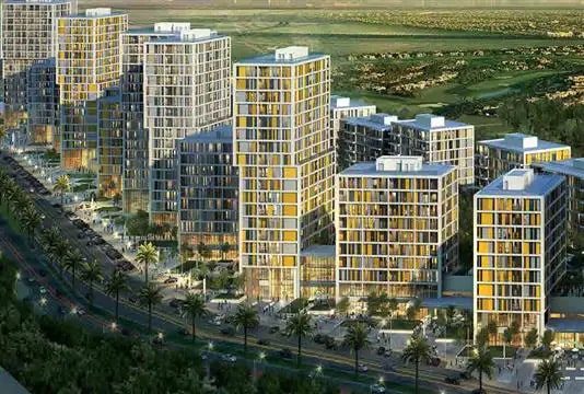 Impressie van Midtown by Deyaar, woningen van Deyaar Development in Dubai Production City (IMPZ), Dubai