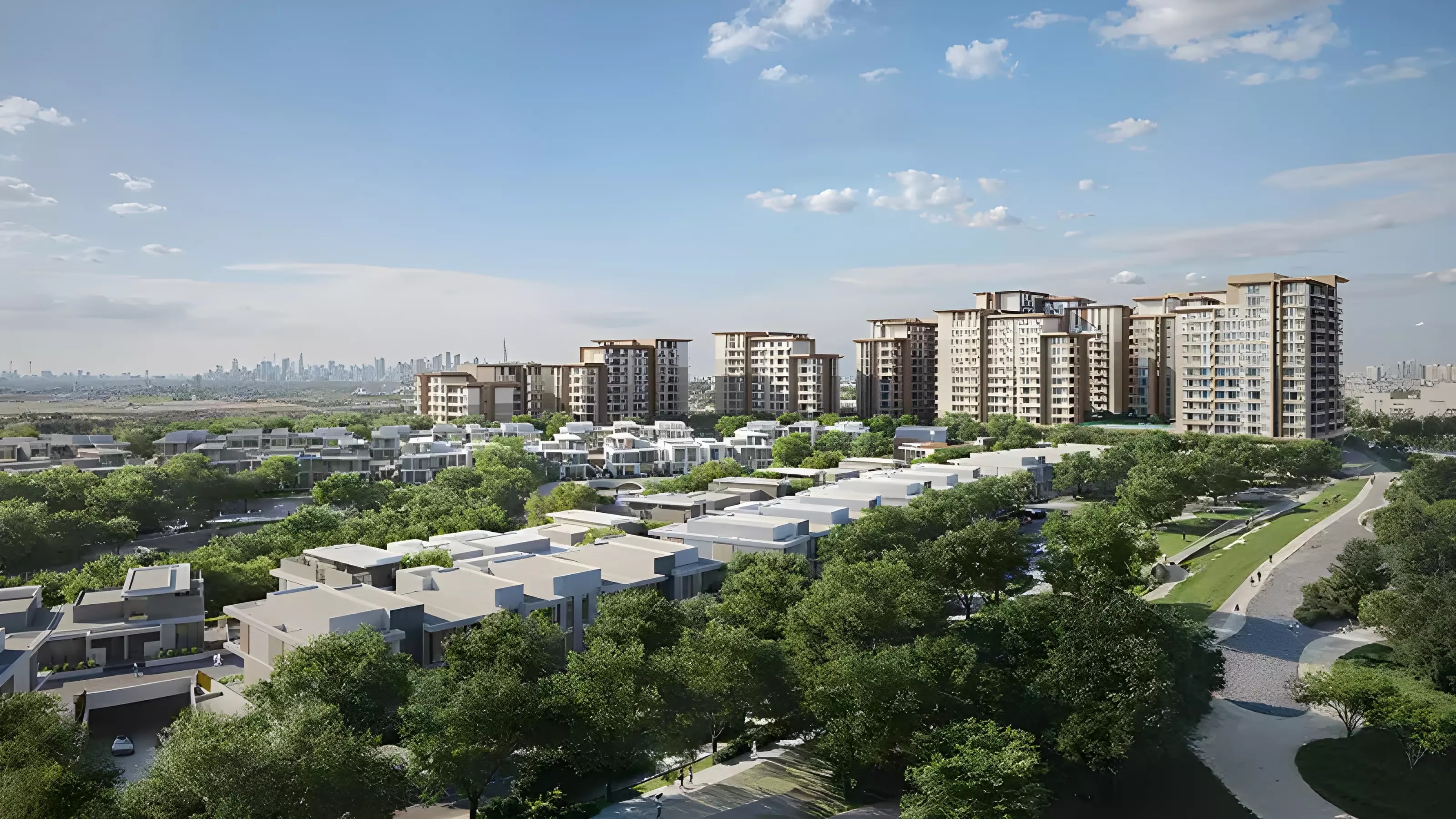 Impressie van Mahra, appartementen van Expo City Dubai in Expo City, Dubai