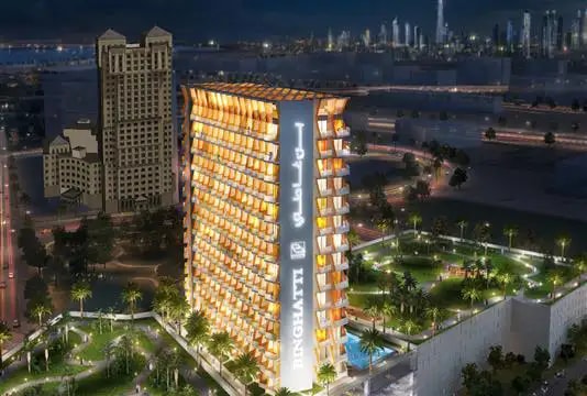 Impressie van Binghatti Gateway, appartementen van Binghatti Developers in Al Jaddaf, Dubai
