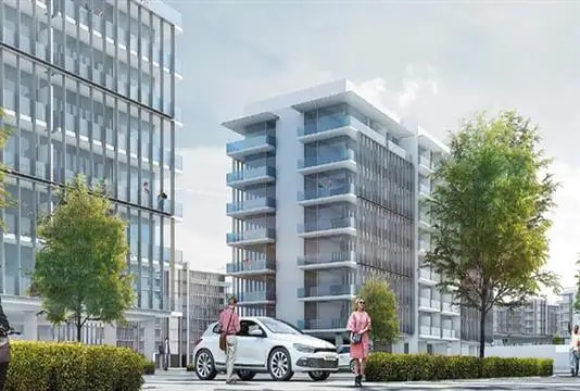 Impressie van MAG Eye Meydan, woningen van MAG Property Development in Mohammed Bin Rashid City, Dubai