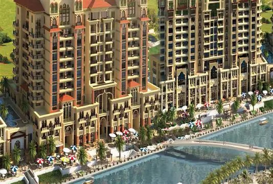 Impressie van Canal Residence, woningen van Dubai Sports City in Dubai Sports City, Dubai