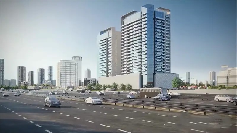 Impressie van The Vyne Residences at JVT, woningen van Metrical Real Estate Development in Jumeirah Village Triangle, Dubai