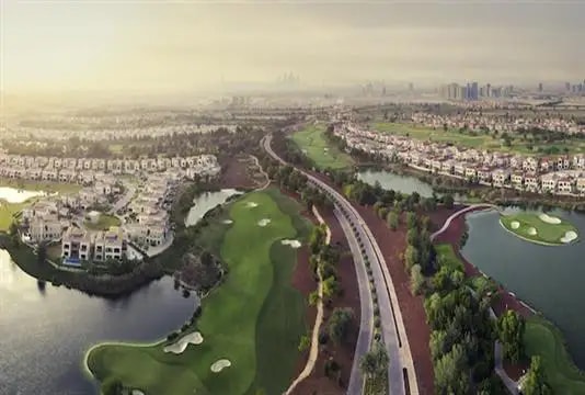 Impressie van Alandalus, woningen van Jumeirah Golf Estates in Jumeirah Golf Estates, Dubai