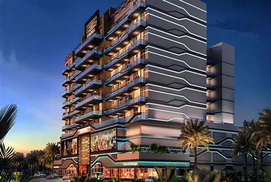 Impressie van Azizi Montrell, appartementen van Azizi Developments in Al Furjan, Dubai