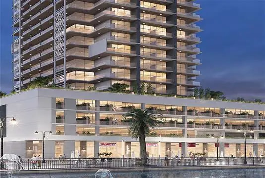 Impressie van Dolphin Tower, woningen van The First Group in Business Bay, Dubai