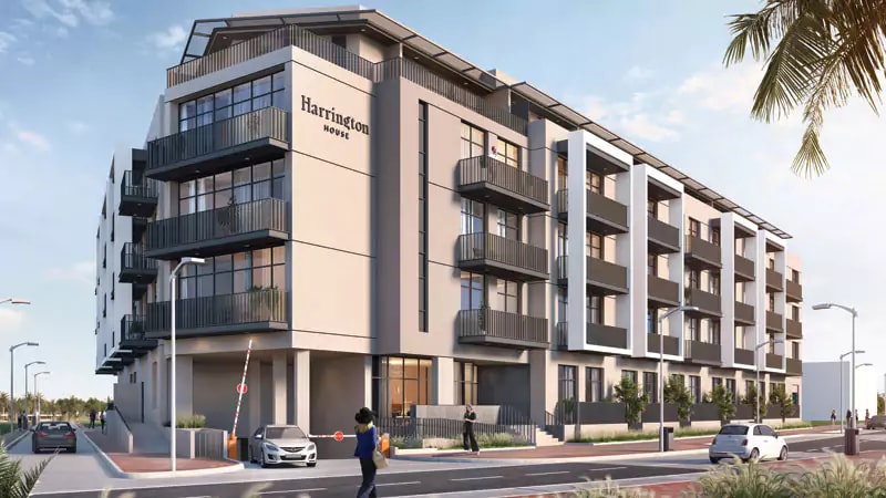 Impressie van Harrington House, appartementen van Ellington in Jumeirah Village Circle, Dubai