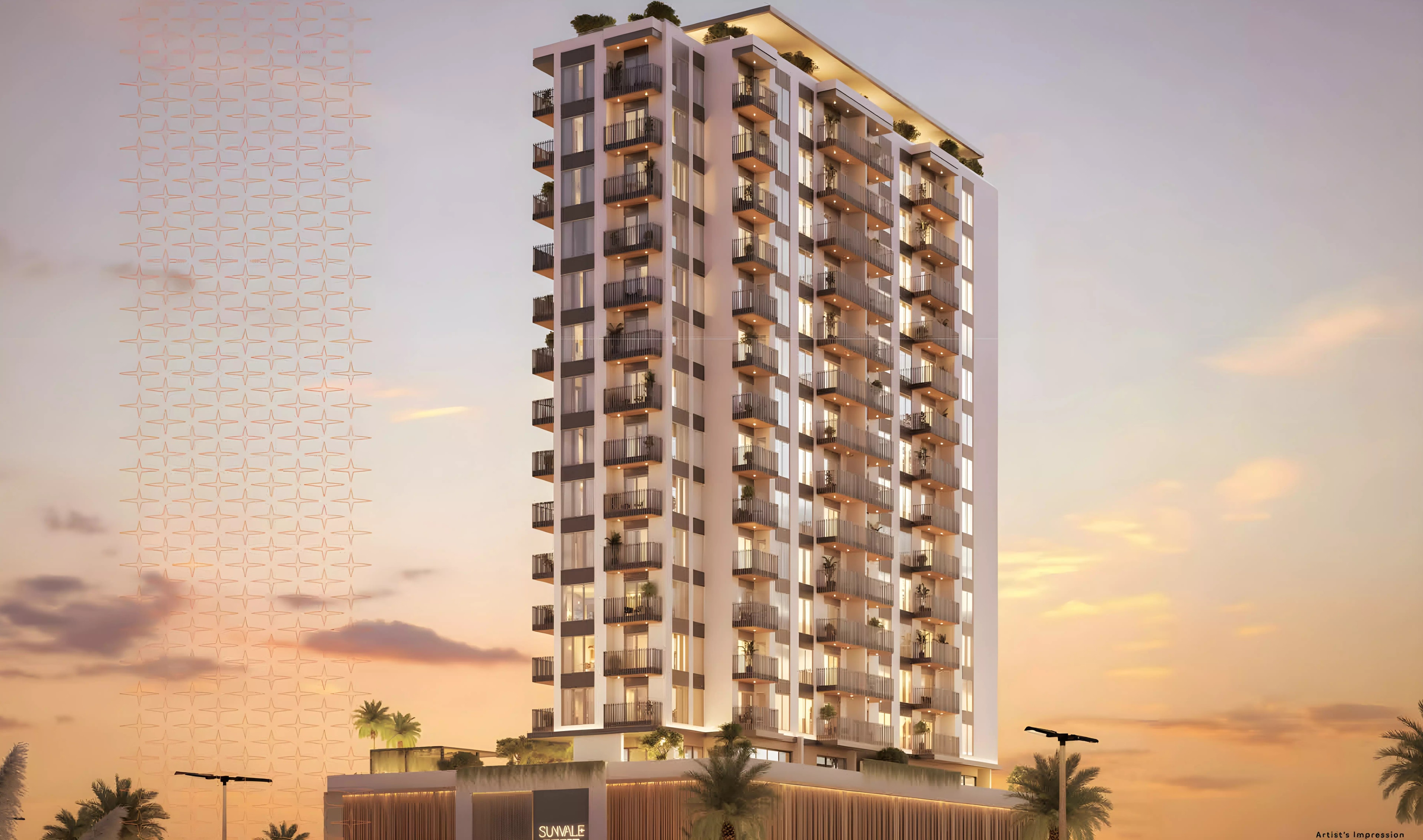 Impressie van Sunvale, appartementen van PRYSM Development in Al Furjan, Dubai