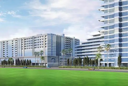 Impressie van Uniestate Prime Tower, woningen van UniEstate in Jumeirah Village Circle, Dubai
