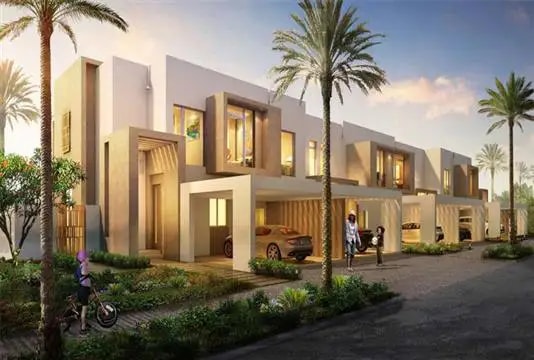 Impressie van Reem Townhouses, woningen van Emaar Properties in Arabian Ranches 2, Dubai