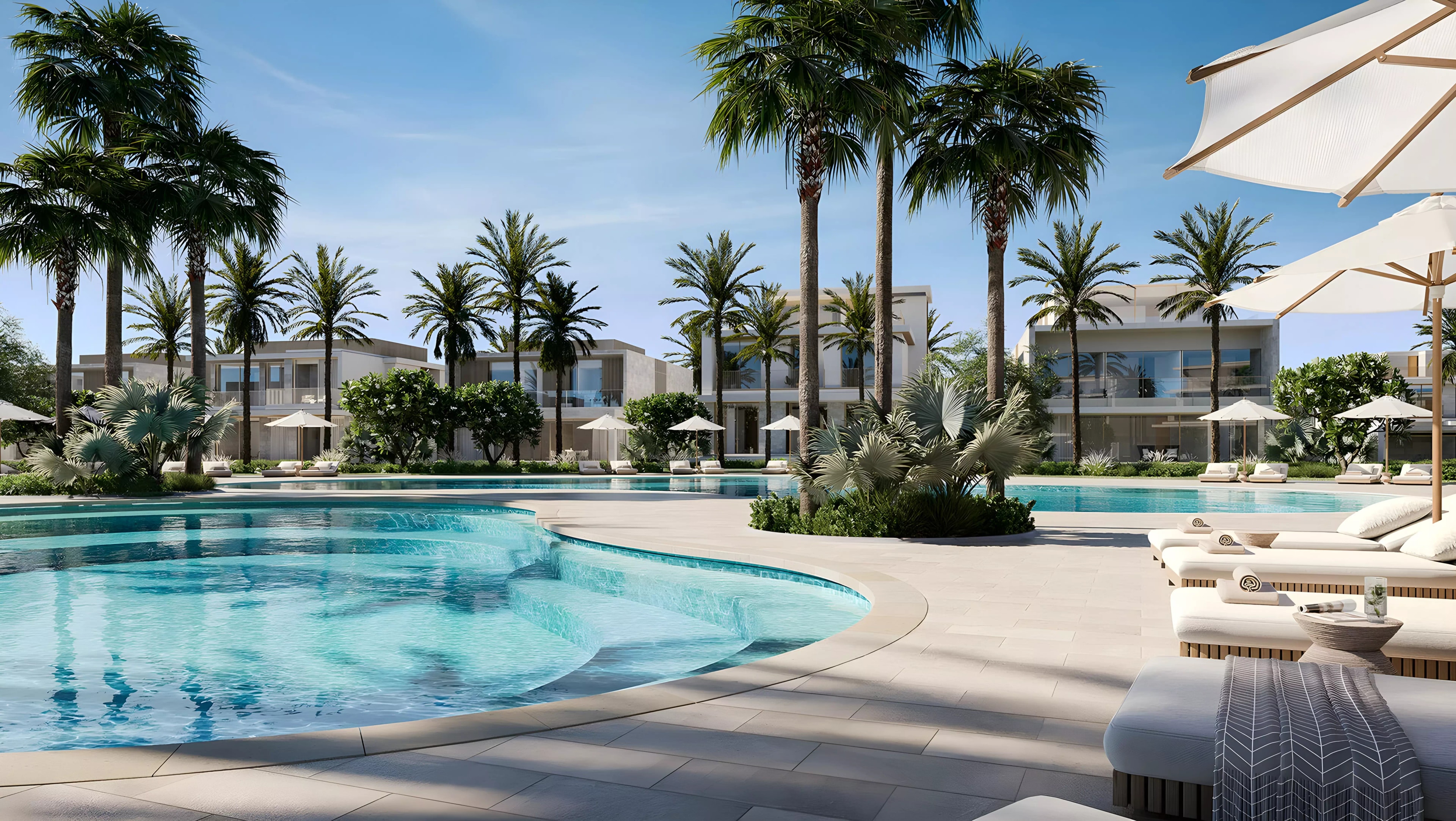 Impressie van Bay Estate, woningen van Nakheel in Dubai Islands, Dubai