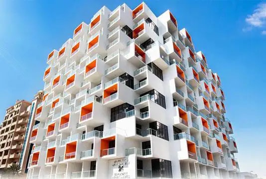 Impressie van Binghatti Apartments, woningen van Binghatti Developers in Dubai Silicon Oasis, Dubai
