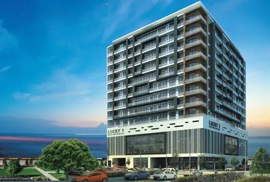 Impressie van Lucky 1 Residences, woningen van Lucky Aeon Real Estate Development in Jumeirah Village Circle, Dubai
