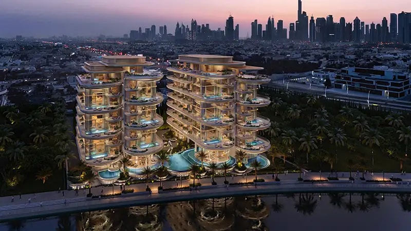 Impressie van The Rings at Dubai Water Canal, woningen van PMR Property in Dubai Water Canal, Dubai