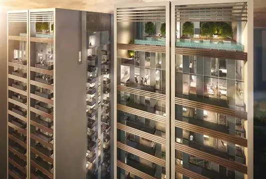 Impressie van Mont Rose, woningen van Deyaar Development in Al Barsha, Dubai