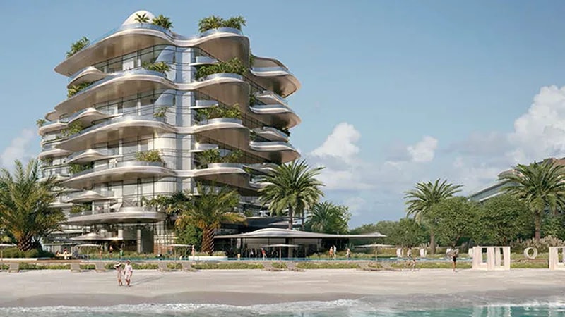 Impressie van SLS Residences The Palm, woningen van Roya Lifestyle Development in Palm Jumeirah, Dubai