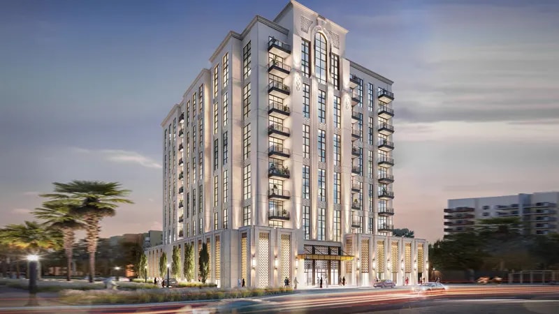 Impressie van Avenue Residence 5, woningen van Al Jaziri Developments in Al Furjan, Dubai