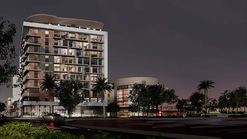 Impressie van Stonehenge Residences 2 at JVC, woningen van Segrex Development in Jumeirah Village Circle, Dubai