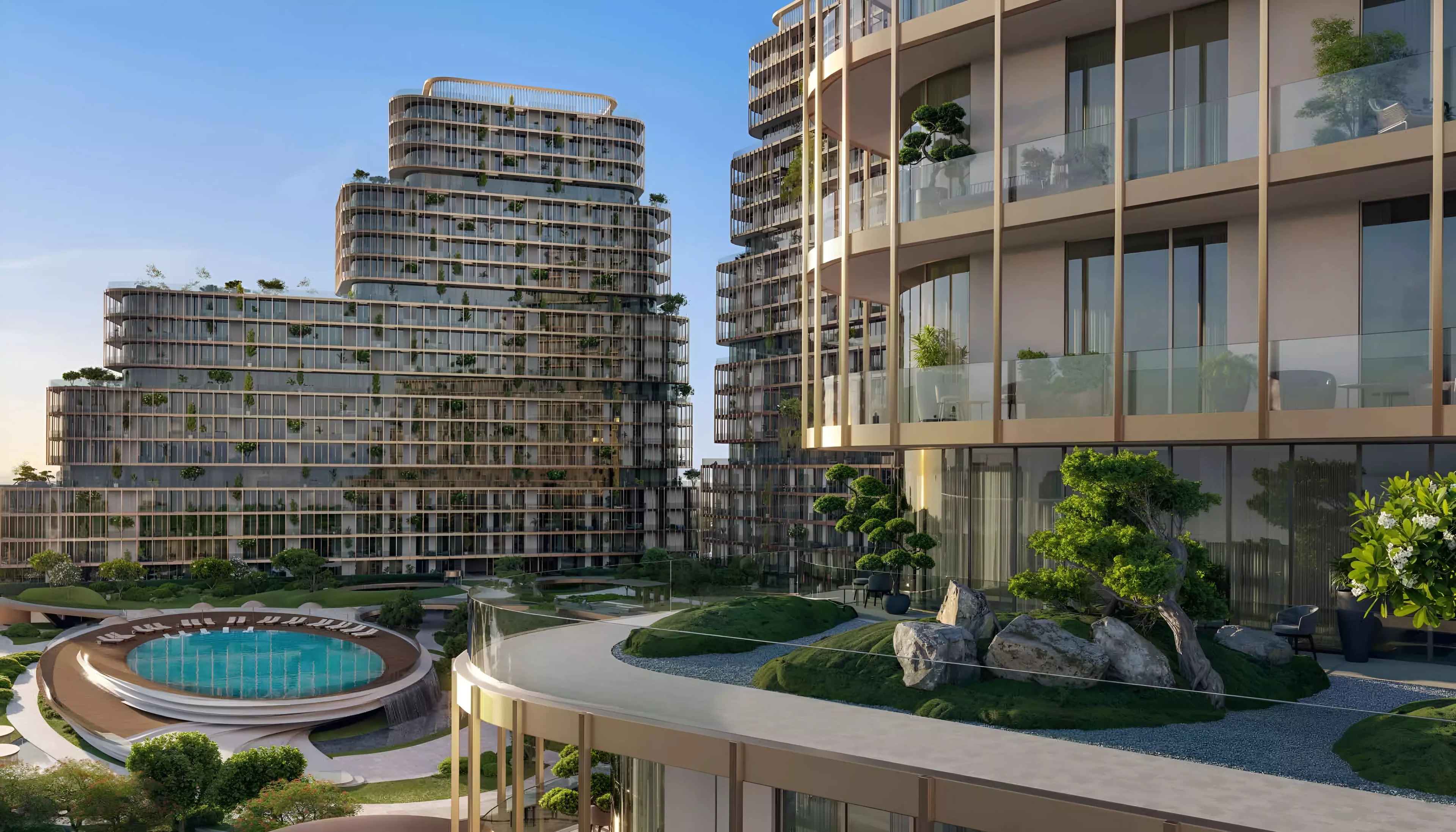 Impressie van Hado by Beyond, woningen van Beyond in Dubai Islands, Dubai
