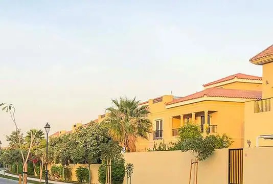 Impressie van Palmarosa, woningen van Gulf Global Group in Dubai Land, Dubai
