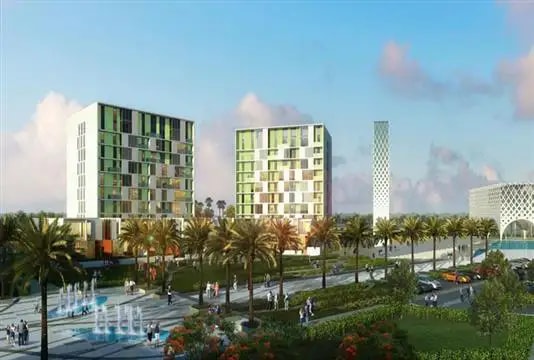 Impressie van The Pulse, appartementen van Dubai South in Dubai South (Dubai World Central), Dubai