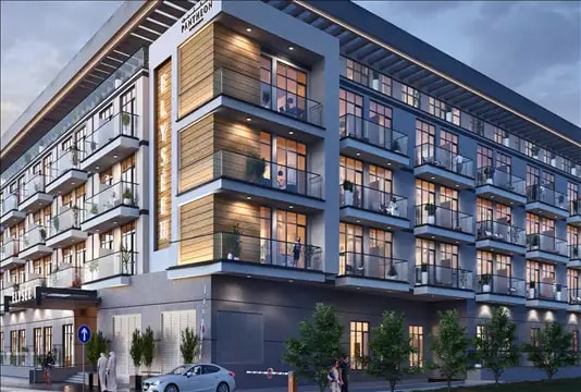 Impressie van Elysee 2, woningen van Pantheon Development in Jumeirah Village Circle, Dubai