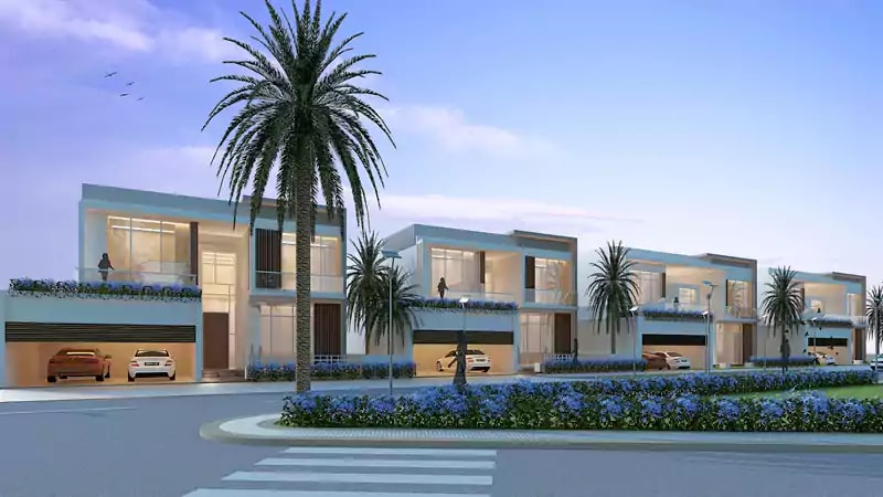 Impressie van The Estate 2, townhouses van Invest Group Overseas in Al Furjan, Dubai