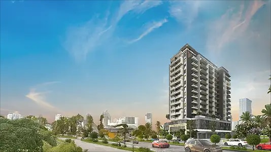 Impressie van Al Waleed WS at DLRC, woningen van Al Waleed Real Estate in Dubai Land Residence Complex, Dubai