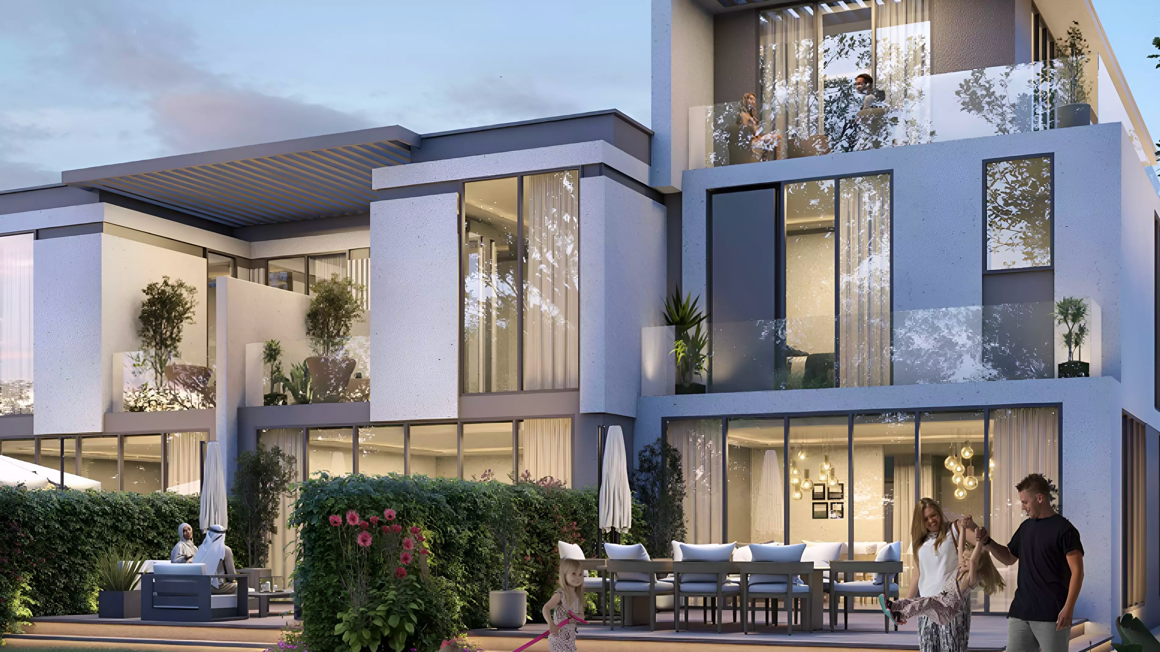 Impressie van Seychelles, woningen van Damac Properties in Damac Islands, Dubai