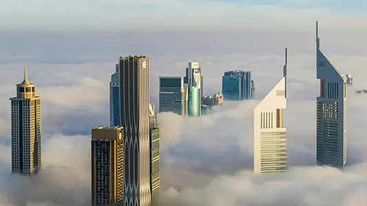Impressie van AHS Tower, woningen van AHS Properties in Sheikh Zayed Road, Dubai