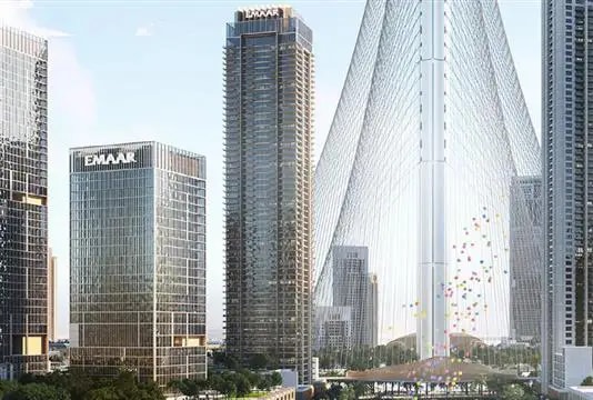 Impressie van Breeze at Creek Beach, woningen van Emaar Properties in Dubai Creek Harbour (The Lagoons), Dubai