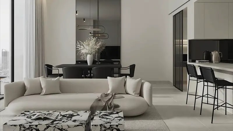 Impressie van Island Living Residences, woningen van Condor Group in Dubai Islands, Dubai