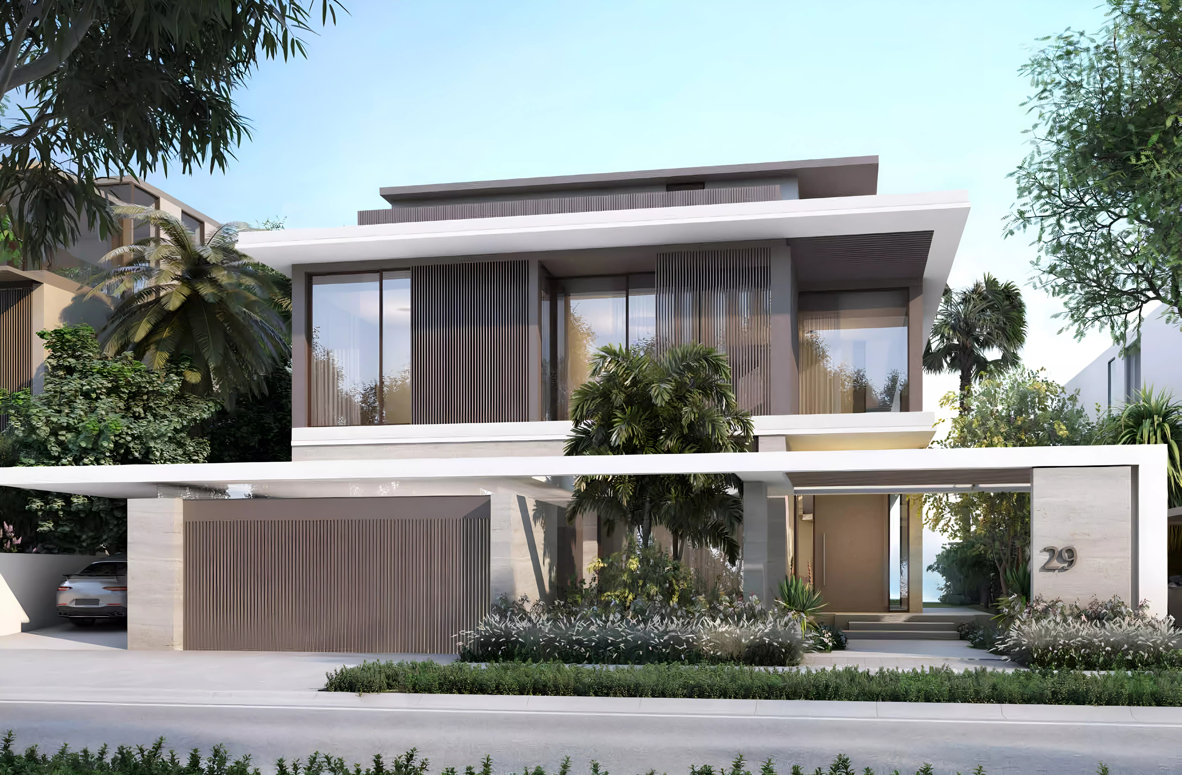 Impressie van Palm Jebel Ali Frond J, woningen van Nakheel in Palm Jebel Ali, Dubai