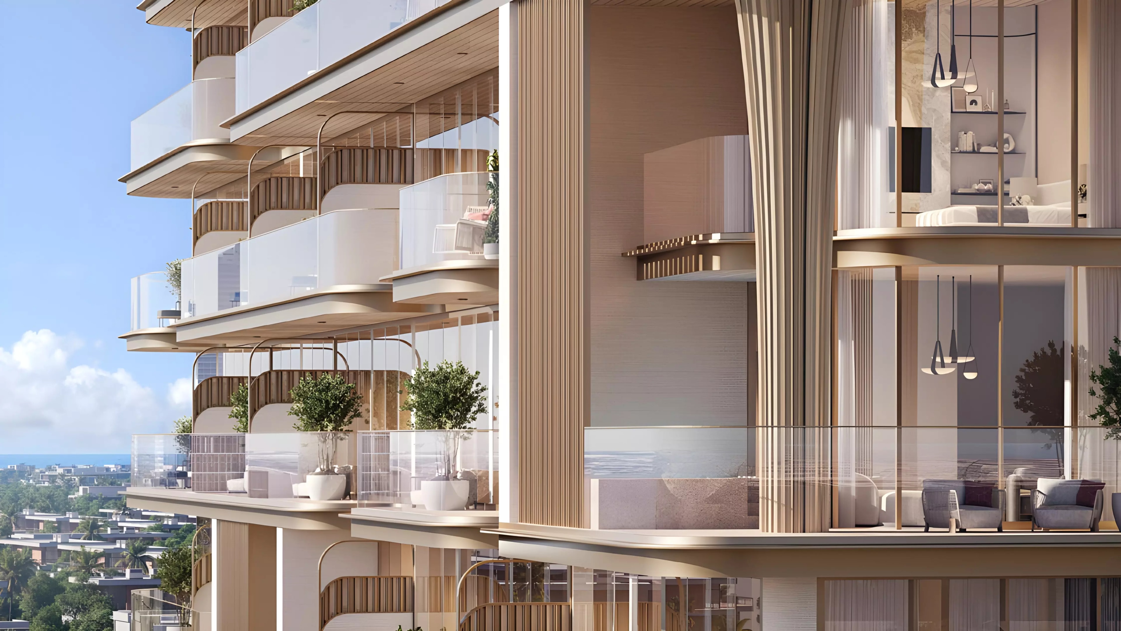Impressie van 113 Residences, woningen van Iman Developers in Al Sufouh, Dubai
