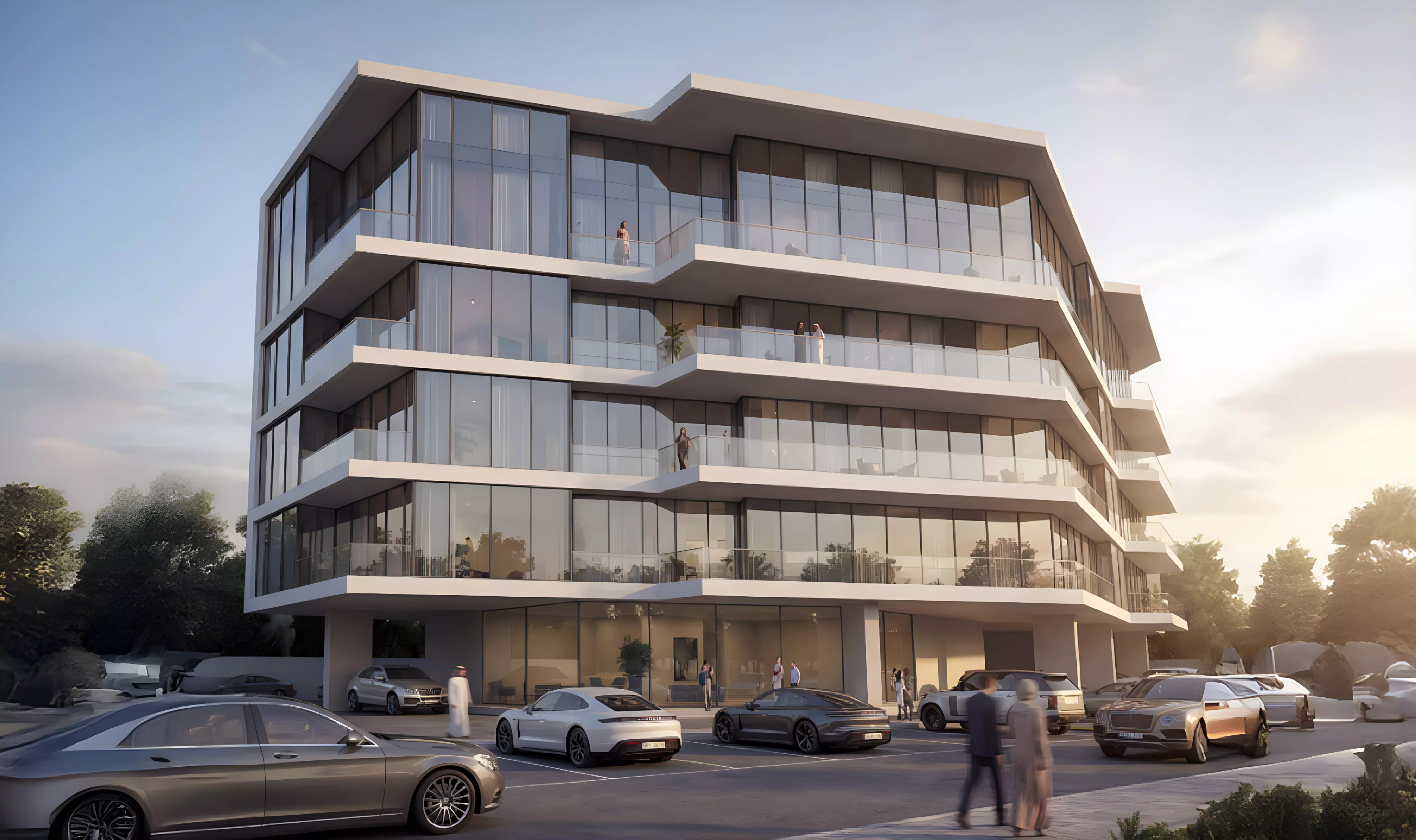 Impressie van Cresswell Plaza, appartementen van Merath Development in Dubai South (Dubai World Central), Dubai