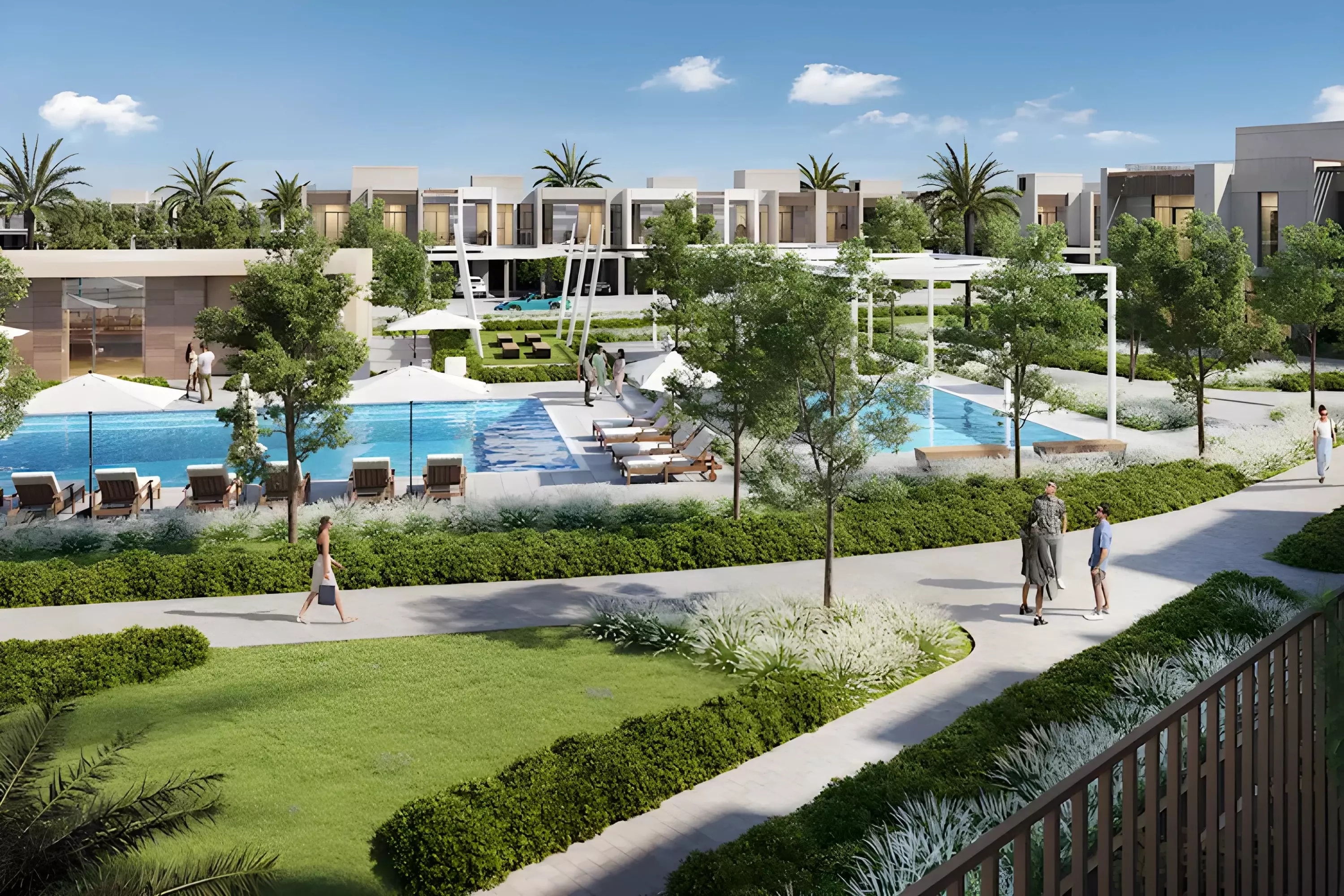 Impressie van Bahria Town Dubai, woningen van BT Holdings in Dubai South (Dubai World Central), Dubai